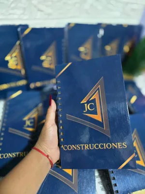Agenda media carta personalizada