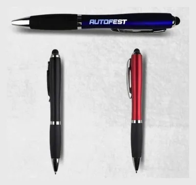 Bolígrafo modelo Curved Light (grabado láser)